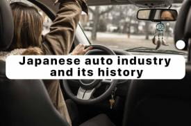 Japanese auto industry and its history