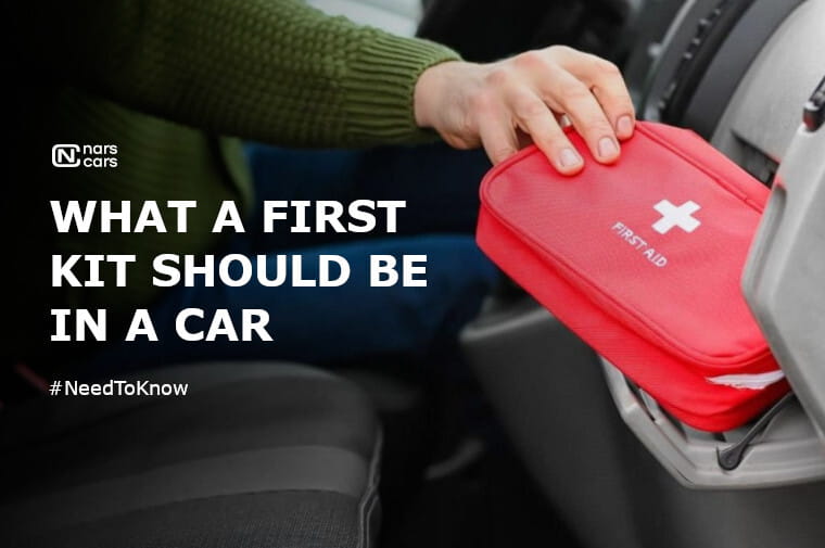 What should be in a car first aid kit