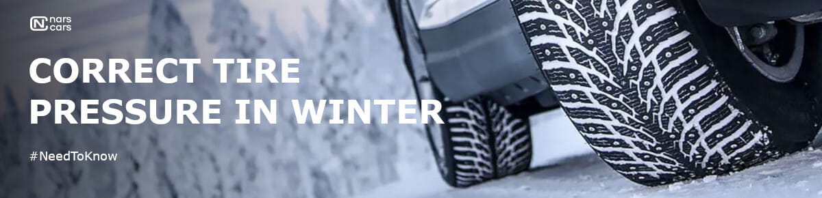 How to determine the correct tire pressure in winter?