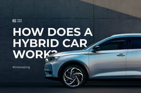 How a hybrid car works?