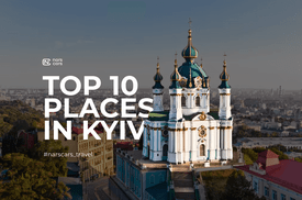 TOP 10 places in Kyiv for a trip on a rented car in 2023