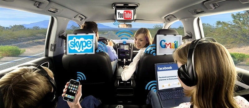 Wi-Fi in each car