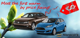 Meet the first warm by price fixing!