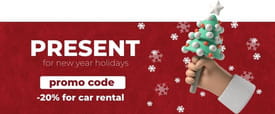 Car rental for New Year 2021 | gifts from NarsCars