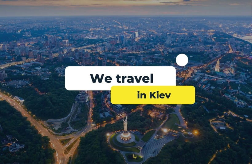 We travel around Kiev by car. Top places of interest