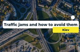 Kiev: traffic jams and how to avoid them