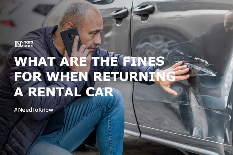 Returning a rented car: what is fined for?