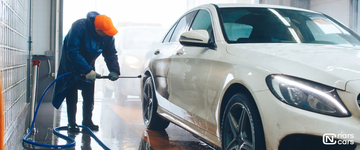 How to wash a car