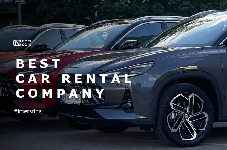 The best car rental company in Kyiv is NarsCars