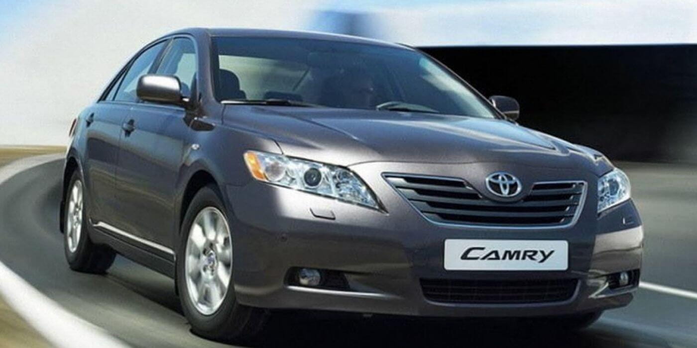 toyota camry 2014 on road