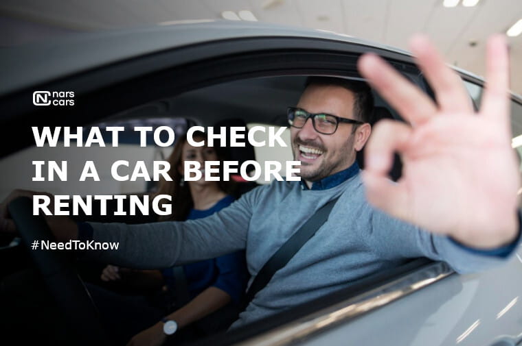 How to check the car before renting?